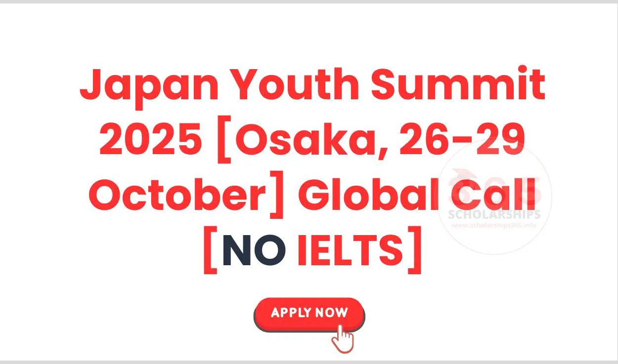 Japan Youth Summit 2025 [Osaka, 26-29 October] Global Call